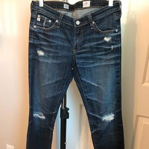 AG Stilt Cigarette Leg Jeans